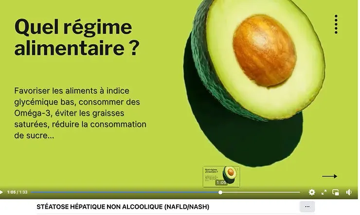 Explication du régime alimentaire grâce à la vidéo du laboratoire Bio Medi Qual Centre